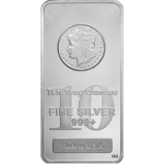 SILVER BARS 10 OZ - 10 OZ SILVER BAR MORGAN