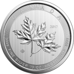 CANADIAN SILVER - 2017 10 OZ CANADIAN SILVER MAPLE LEAF