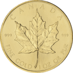 CANADIAN GOLD - 1 OZ CANADIAN GOLD MAPLE LEAF