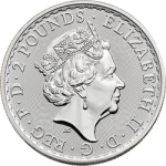 SILVER BRITANNIA - 2018 1 OZ GREAT BRITAIN SILVER BRITANNIA ORIENTAL BORDER