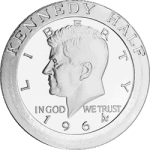 SILVER ROUNDS 1 OZ - 1 OZ SILVER ROUND JFK