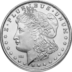 SILVER ROUNDS 1 OZ - 1 OZ SILVER ROUND MORGAN