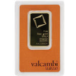 GOLD BARS 1 OZ - 1 OZ GOLD BAR VALCAMBI