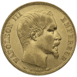 WORLD GOLD - 20 FRANC FRENCH GOLD COIN NAPOLEON III