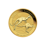AUSTRALIAN GOLD - 2018 1/4 OZ PERTH GOLD KANGAROO