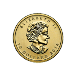 CANADIAN GOLD - 1/4 OZ CANADIAN GOLD MAPLE LEAF