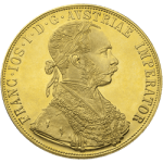 WORLD GOLD - 4 DUCAT AUSTRIAN GOLD COIN