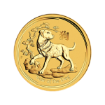 AUSTRALIAN GOLD - 2018 1/2 OZ PERTH GOLD DOG
